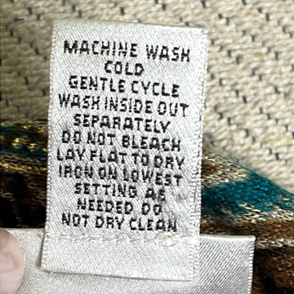 Chico's Kimono Floral Paisley gold long sleeve open front lightweight Cardigan - Picture 4 of 12